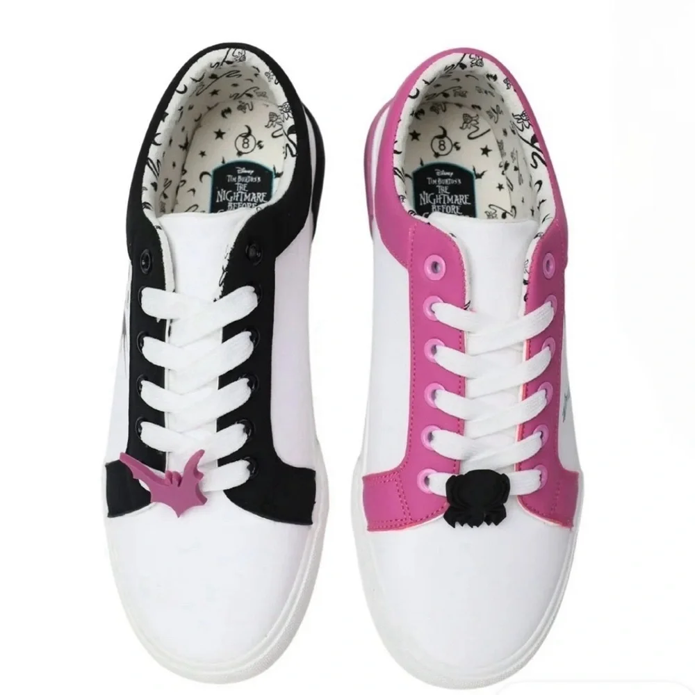 Disney Nightmare Before Christmas Jack Sally Sneakers Women's Size 10